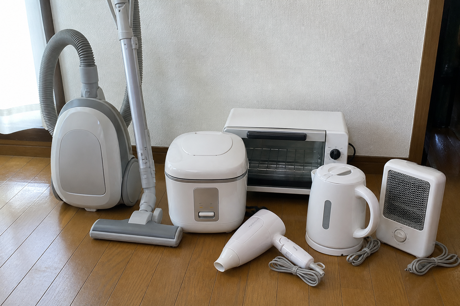 他の小型家電とあわせて